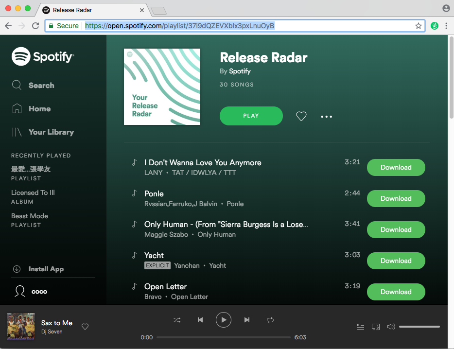 Download music from spotify to mp3